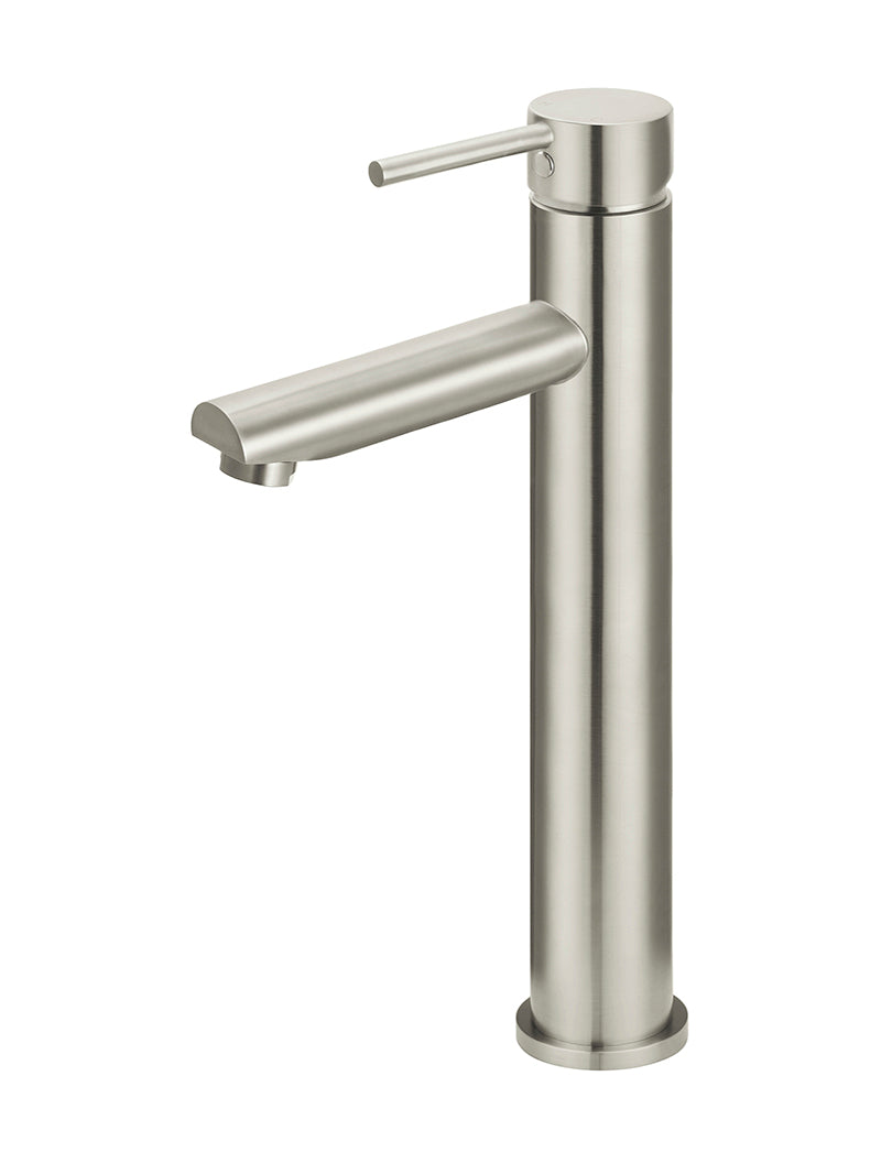 Meir Round Tall Basin Mixer - PVD Brushed Nickel