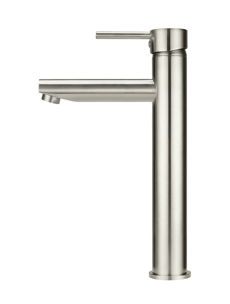 Meir Round Tall Basin Mixer - PVD Brushed Nickel