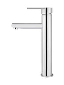 Meir Round Paddle Tall Basin Mixer - Polished Chrome