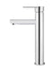 Meir Round Paddle Tall Basin Mixer - Polished Chrome
