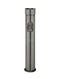 Meir Round Paddle Tall Basin Mixer - Shadow Gunmetal