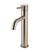 Meir Round Tall Basin Mixer Curved - Champagne
