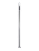 Round Freestanding Bath Spout - Polished Chrome