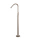 Meir Round Paddle Freestanding Bath Spout and Hand Shower - Champagne