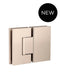 Meir Glass to Glass Shower Door Hinge - Champagne