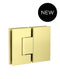 Meir Glass to Glass Shower Door Hinge - PVD Tiger Bronze