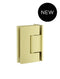 Meir Glass to Wall Shower Door Hinge - PVD Tiger Bronze