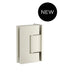 Meir Glass to Wall Shower Door Hinge - PVD Brushed Nickel