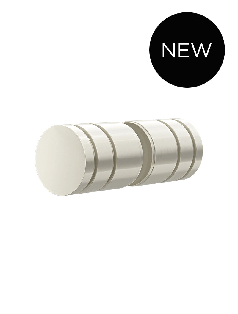 Meir Shower Door Round Handle - PVD Brushed Nickel