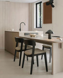 Meir Round Gooseneck Kitchen Mixer Tap - Matte Black