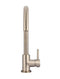 Meir Round Gooseneck Kitchen Mixer Tap - Champagne