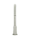 Meir Round Gooseneck Kitchen Mixer Tap with Paddle Handle - PVD Brushed Nickel