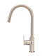 Meir Round Paddle Piccola Pull Out Kitchen Mixer Tap - Champagne