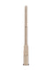 Meir Round Paddle Piccola Pull Out Kitchen Mixer Tap - Champagne