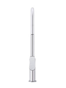 Meir Round Paddle Piccola Pull Out Kitchen Mixer Tap - Polished Chrome