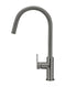 Meir Round Paddle Piccola Pull Out Kitchen Mixer Tap - Shadow Gunmetal