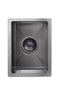 Meir Lavello Bar Sink - Single Bowl 382 x 272 - Gunmetal Black