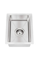 Meir Lavello Bar Sink - Single Bowl 382 x 272 - Brushed Nickel