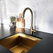 Meir Lavello Kitchen Sink - Single Bowl 380 x 440 - Brushed Bronze Gold