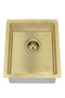 Lavello Kitchen Sink - Single Bowl 380 x 440 - Brushed Bronze Gold