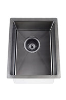 Meir Lavello Kitchen Sink - Single Bowl 380 x 440 - Gunmetal Black