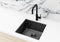 Lavello Kitchen Sink - Single Bowl 450 x 450 - Gunmetal Black