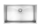 Meir Lavello Kitchen Sink - Single Bowl 760 x 440 - Brushed Nickel