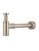 Meir Round Bottle Trap for 32mm basin waste and 40mm outlet - Champagne