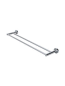 Meir Round Double Towel Rail 600mm - Polished Chrome