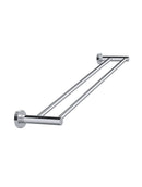 Meir Round Double Towel Rail 600mm - Polished Chrome