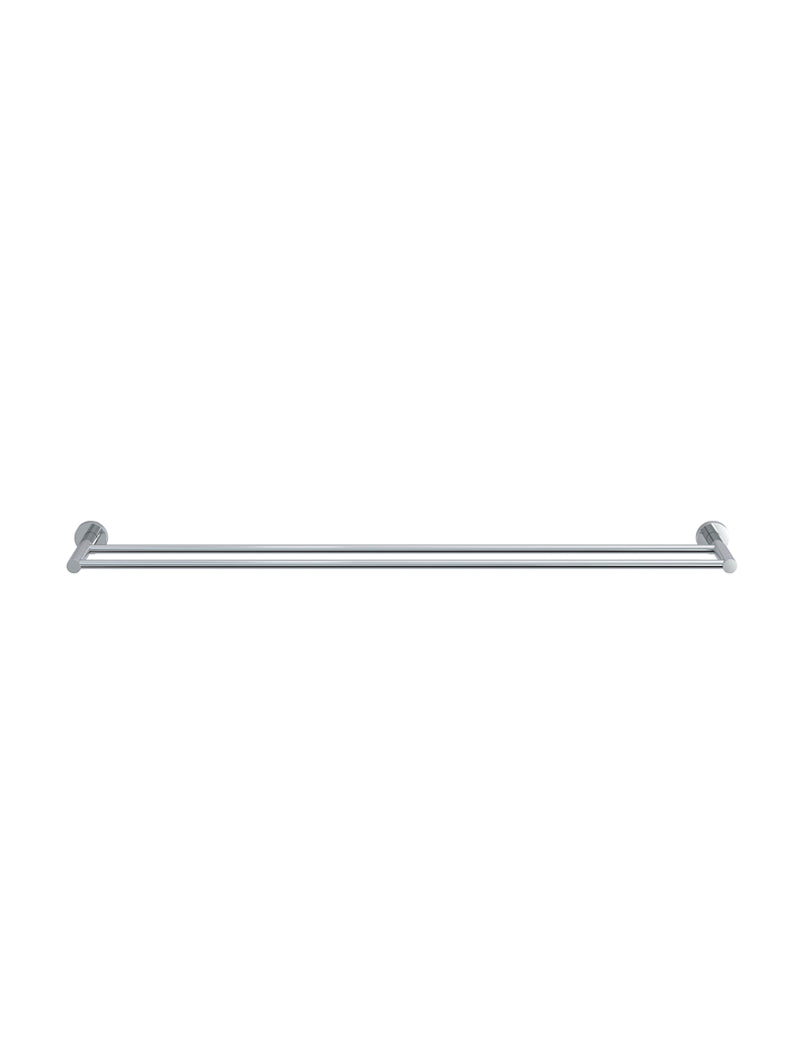 Meir Round Double Towel Rail 900mm - Polished Chrome