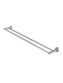 Meir Round Double Towel Rail 900mm - Polished Chrome