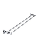Meir Round Double Towel Rail 900mm - Polished Chrome