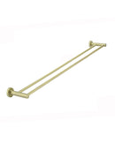Meir Round Double Towel Rail 900mm - PVD Tiger Bronze