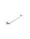 Meir Round Single Towel Rail 600mm - Polished Chrome