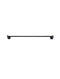 Meir Round Single Towel Rail 600mm - Matte Black