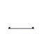 Meir Round Single Towel Rail 600mm - Matte Black