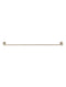 Meir Round Single Towel Rail - Champagne