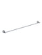 Meir Round Single Towel Rail - Polished Chrome