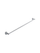 Meir Round Single Towel Rail - Polished Chrome