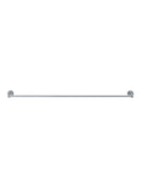 Meir Round Single Towel Rail - Polished Chrome