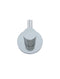 Meir Round Robe Hook - Polished Chrome