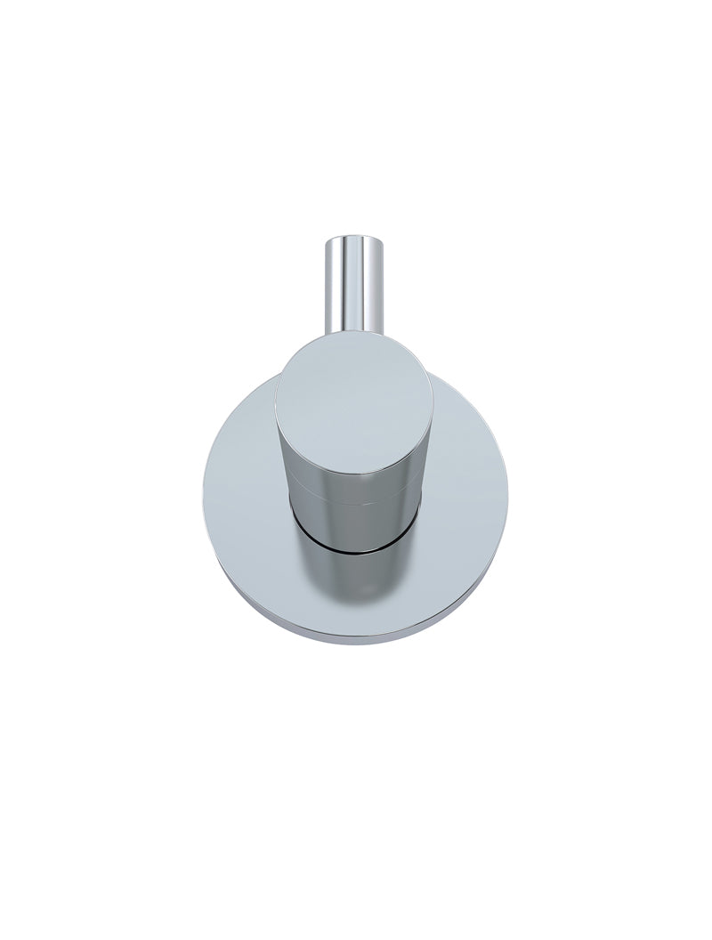 Meir Round Robe Hook - Polished Chrome