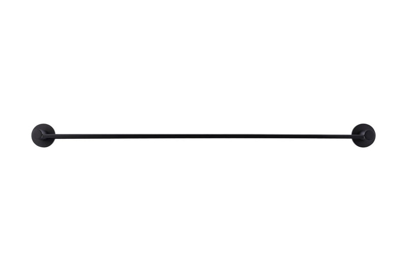Meir Round Bathroom Shelf - Matte Black