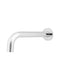 Meir Universal Round Curved Spout - Polished Chrome