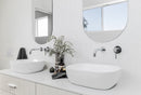 Meir Round Wall Mixer - Polished Chrome