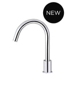 Round Hob Mounted Swivel Spout - Polished Chrome
