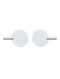 Round Quarter Turn Wall Top Assemblies - Polished Chrome