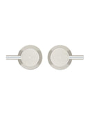 Round Quarter Turn Wall Top Assemblies - PVD Brushed Nickel