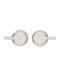 Round Quarter Turn Wall Top Assemblies - PVD Brushed Nickel